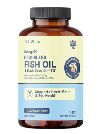 Hab Shifa Hab Shifa OmegaTQ Fish Oil 120Caps