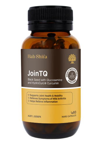 Hab Shifa JoinTQ Organic Black Seed with Glucosamine & Curcumin 60Caps