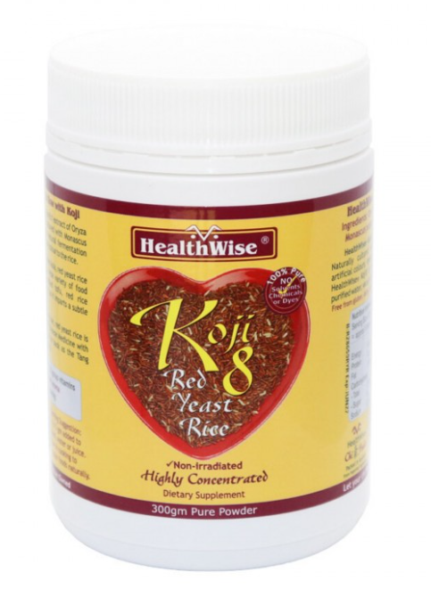 HealthWise Koji8 Red Yeast Rice Powder 300g