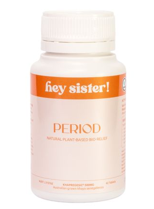 Hey Sister! Period Natural Plant Based Bio-Relief 42Tabs