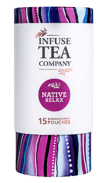 Infuse Tea Box Infuse Tea Company Native Relax Tea Pouches 15 Pack — Luxe Tribe ...