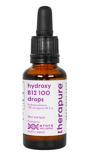 MTHFR Wellbeing Hydroxy B12 100 Drops 30ml