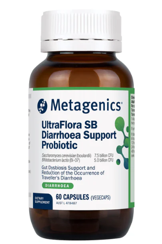 Metagenics UltraFlora SB Diarrhoea Support Probiotic 60Caps