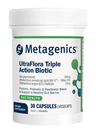 Metagenics UltraFlora Triple Action Biotic 30Caps