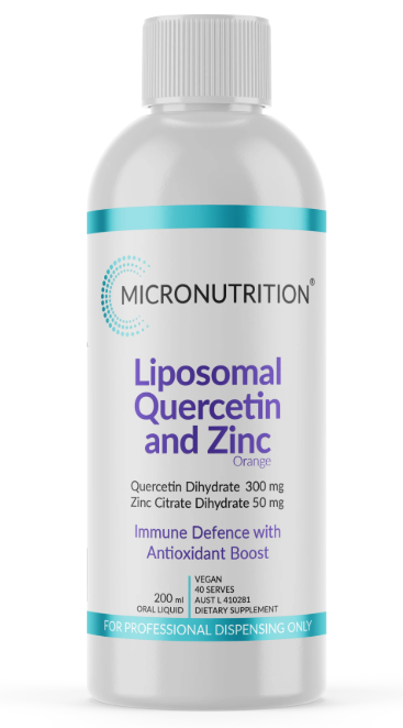 Micronutrition Liposomal Quercetin and Zinc 200ml