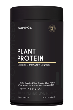MyBrainCo Plant Protein Natural Vanilla 360g