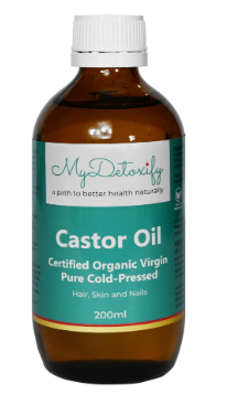 My Detoxify Certified Organic Castor Oil 200ml