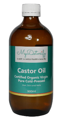 My Detoxify Certified Organic Castor Oil 500ml