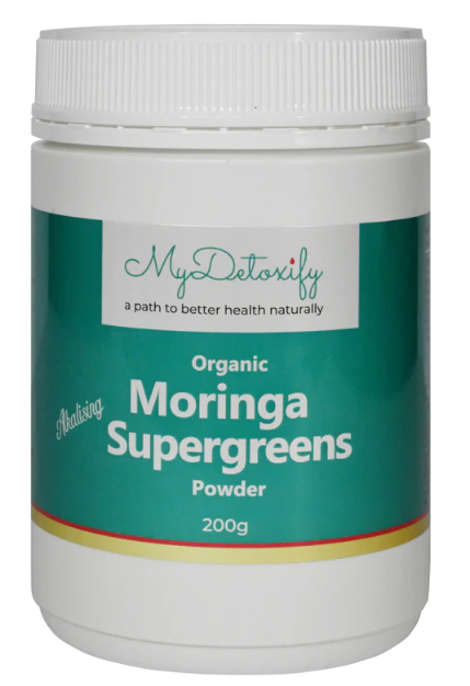 My Detoxify Organic Moringa Supergreens 200g