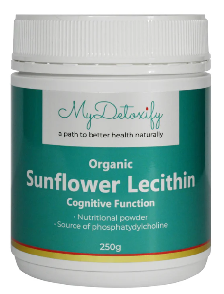 My Detoxify Organic Sunflower Lecithin 250g