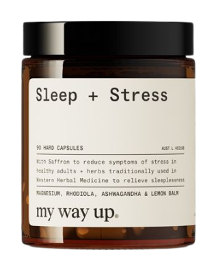My Way Up Sleep + Stress 90Caps