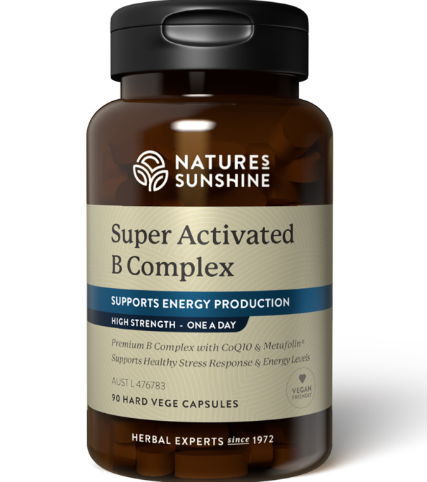 Nature's Sunshine Super Activated B Complex 90Caps — Luxe Tribe ...