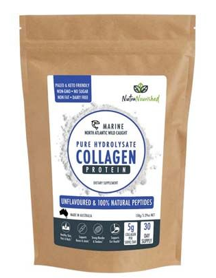 Nutra Nourished Pure Hydrolysate Marine Collagen Protein 150g