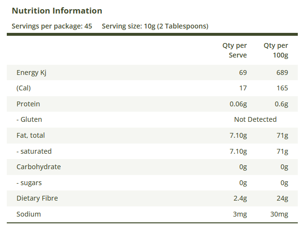 Proganics Organic MCT Oil Powder 454g
