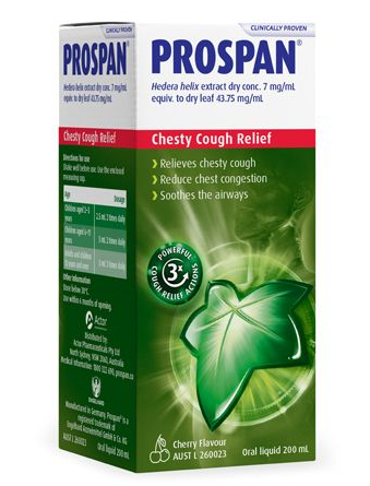 Prospan Chesty Cough Relief Cherry 200ml
