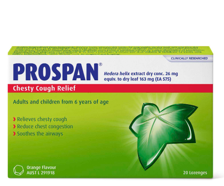Prospan Chesty Cough Relief Lozenges 20 Pack