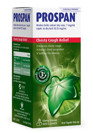 Prospan Chesty Cough Relief Cherry 100ml