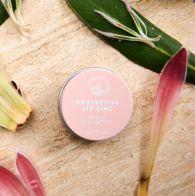 SunButter SPF15 Protective Lip Zinc - Protea Tint