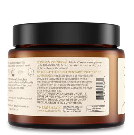 TheAgeHack LIV 6-in-1 Age Defying Formulation 150g