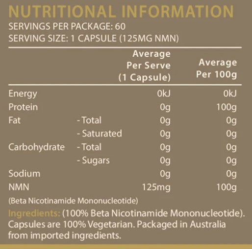 TheAgeHack NMN 60Caps