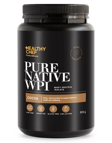 The Healthy Chef Pure Native WPI Cocoa 800g