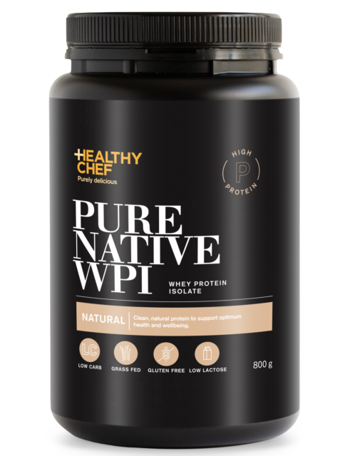 The Healthy Chef Pure Native WPI Natural 800g