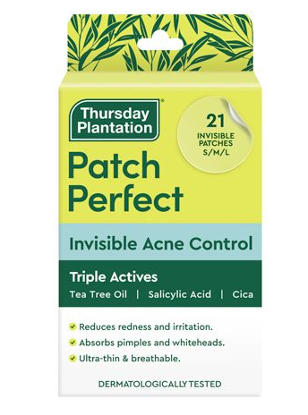 Thursday Plantation Patch Perfect Invisible Acne Control 21x Pack