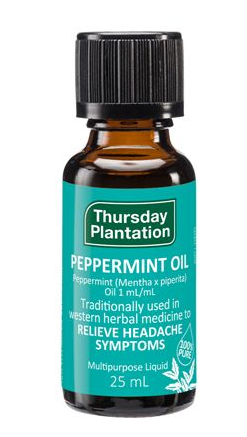 Thursday Plantation Peppermint Oil 100% Pure 25ml