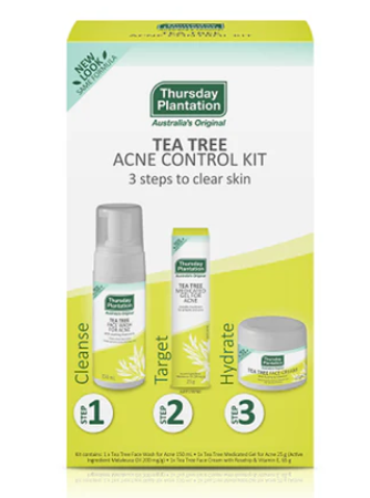 Thursday Plantation Tea Tree Clear Skin and Acne Control Kit