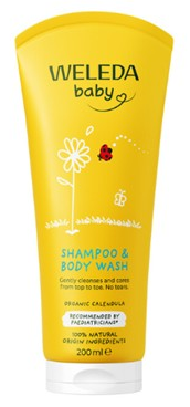 Weleda Calendula Shampoo & Body Wash 200ml