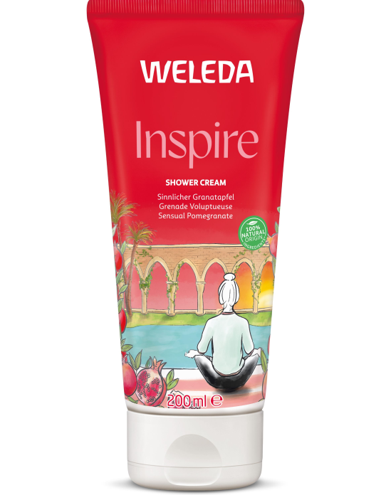 Weleda Inspire Body Wash Pomegranate 200ml