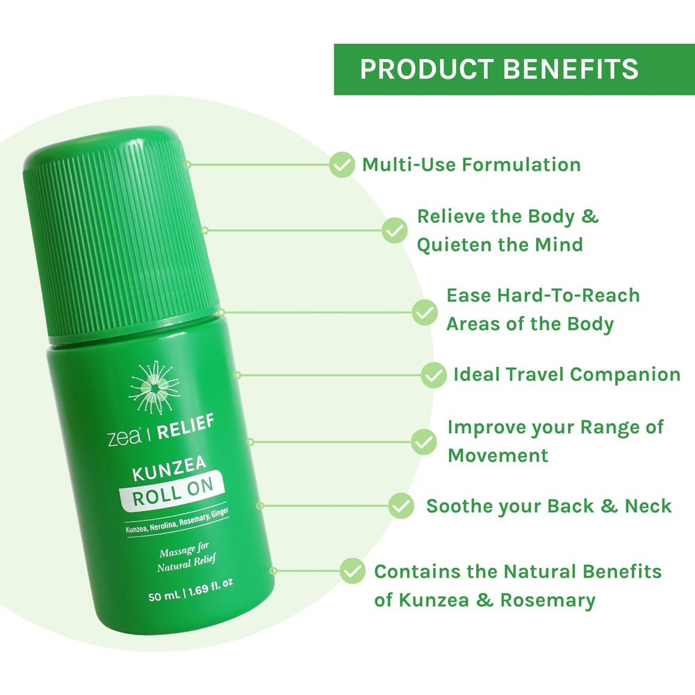 Zea Relief Kunzea Roll On Liniment 50ml