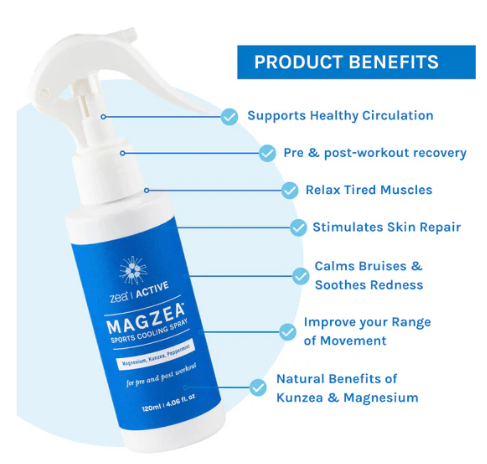 Zea Active MAGZEA Sports Cooling Spray 120ml