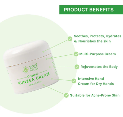 Zea Relief Original Kunzea Cream 100g