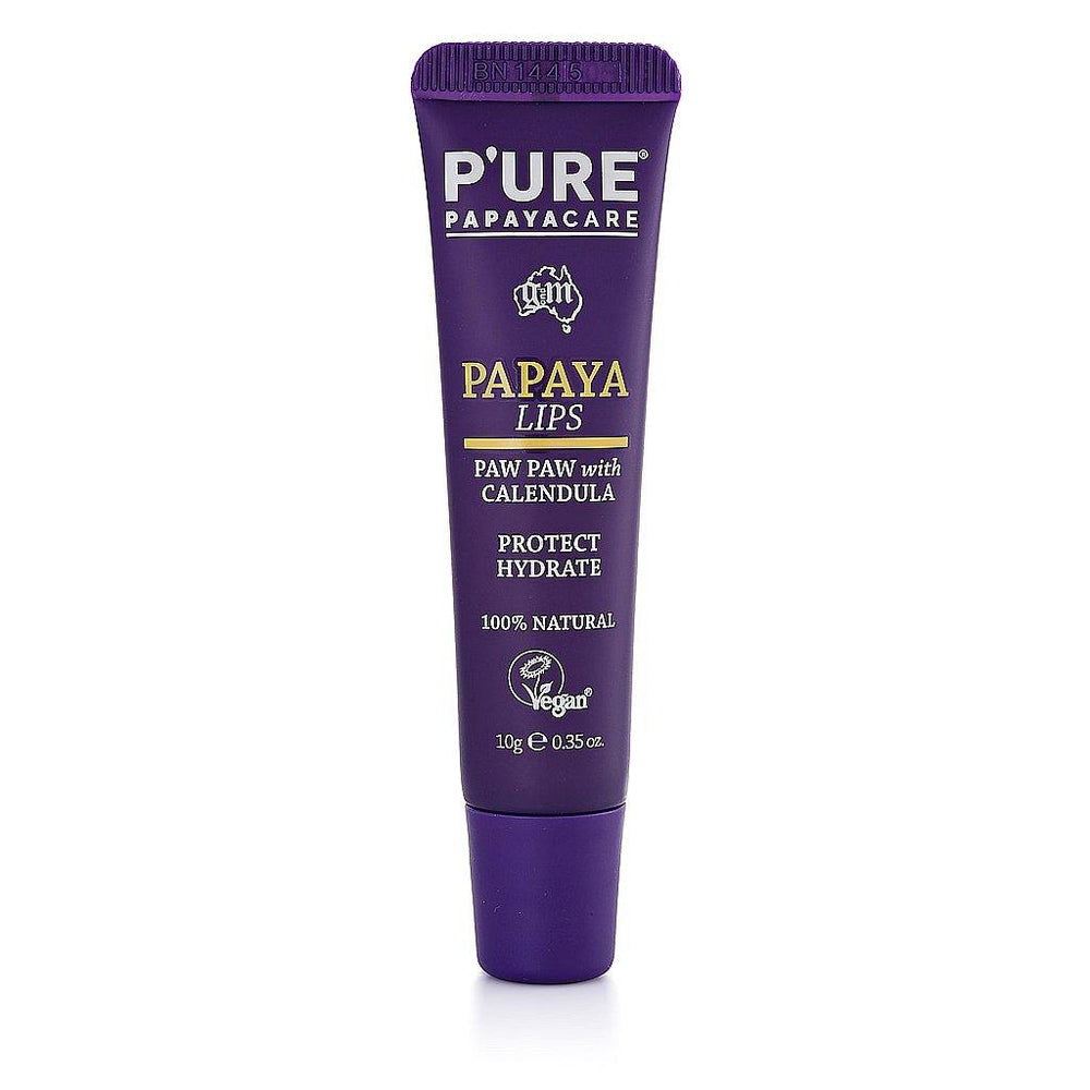 P'URE PapayaCare Papaya Lips 10g - Luxe Tribe Wellness Dispensary