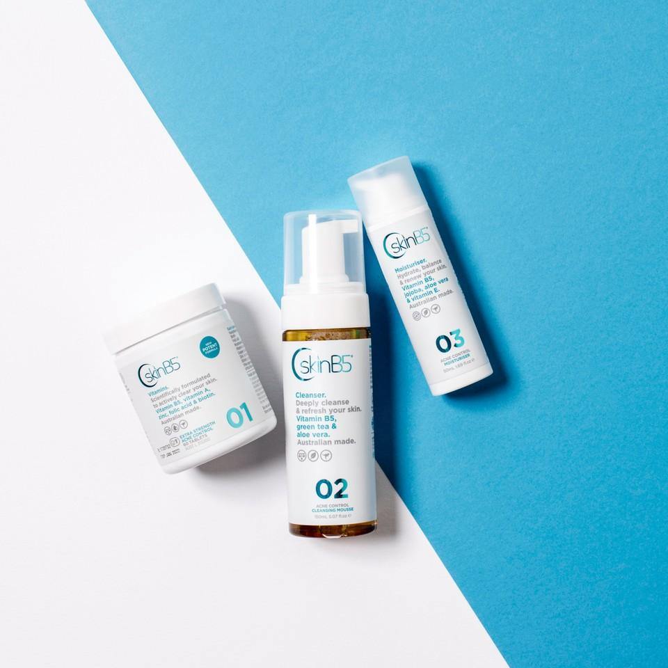 Skin B5 Extra Strength Acne Control Vitamins 60Tabs ANY 3x LESS 5% - Luxe Tribe Wellness Dispensary