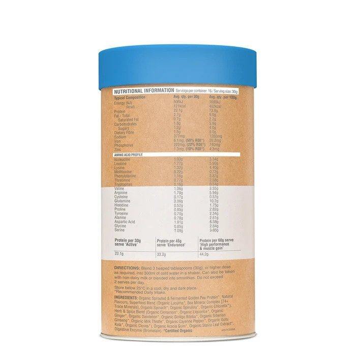 Amazonia Raw Protein Slim & Tone Triple Chocolate 500g - Luxe Tribe Wellness Dispensary