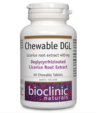 Bioclinic Naturals Chewable DGL 60 Chewable Tabs - Luxe Tribe Wellness Dispensary