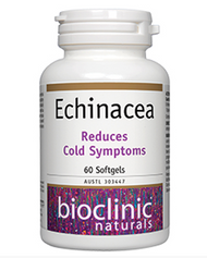 Bioclinic Naturals Echinacea 60 Softgel Caps - Luxe Tribe Wellness Dispensary