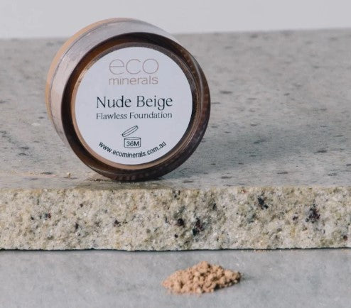 Eco Minerals Flawless Matte Mineral Foundation - Nude Beige