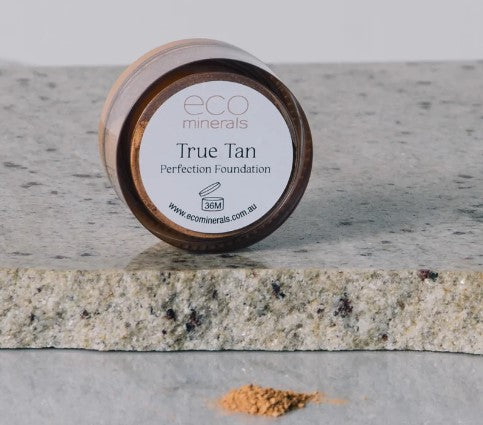 Eco Minerals Perfection Dewy Mineral Foundation - True Tan