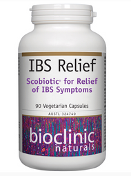 Bioclinic Naturals IBS Relief 90 Vege Caps - Luxe Tribe Wellness Dispensary