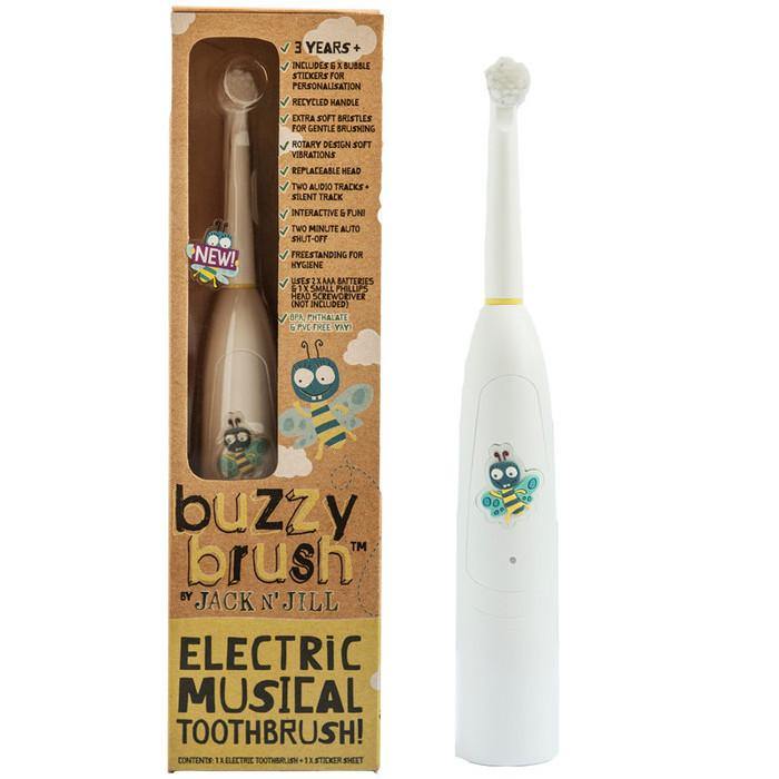 Jack n' Jill Buzzy Brush Musical Electric Toothbrush - Luxe Tribe Wellness Dispensary