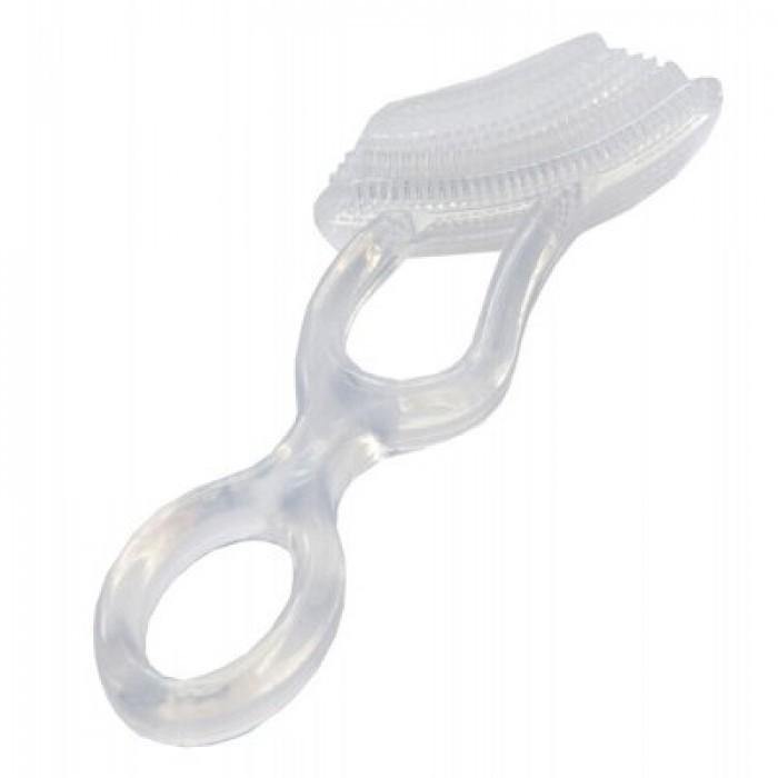 Jack n' Jill Silicone Tooth & Gum Brush - Luxe Tribe Wellness Dispensary