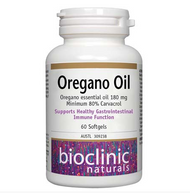 Bioclinic Naturals Oregano Oil 60 Softgel Caps - Luxe Tribe Wellness Dispensary
