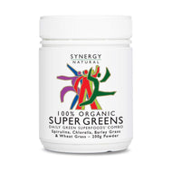 Synergy Natural Organic Super Greens Powder 200g - Luxe Tribe Wellness Dispensary