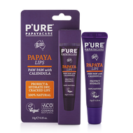 P'URE PapayaCare Papaya Lips 10g - Luxe Tribe Wellness Dispensary