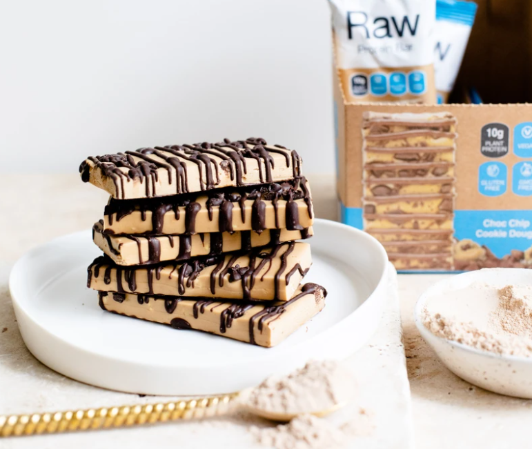 Amazonia Raw Protein Bar Choc Chip Cookie Dough 10 Pack
