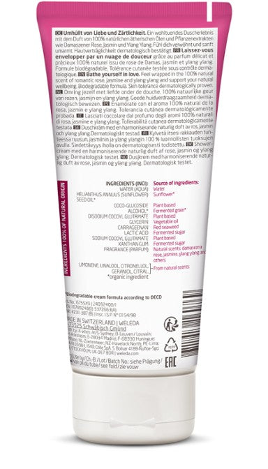 Weleda Aroma Shower Love Pampering Creamy Body Wash 200ml