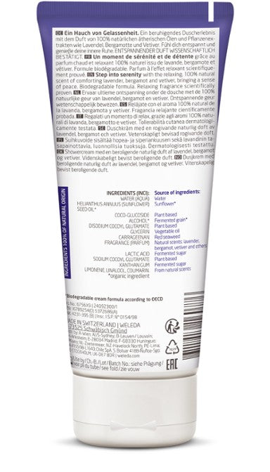 Weleda Aroma Shower Relax Comforting Creamy Body Wash 200ml
